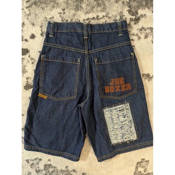 Kids Y2K Joe Boxer Jean Shorts‎ Size 12 - Picture 2 of 7